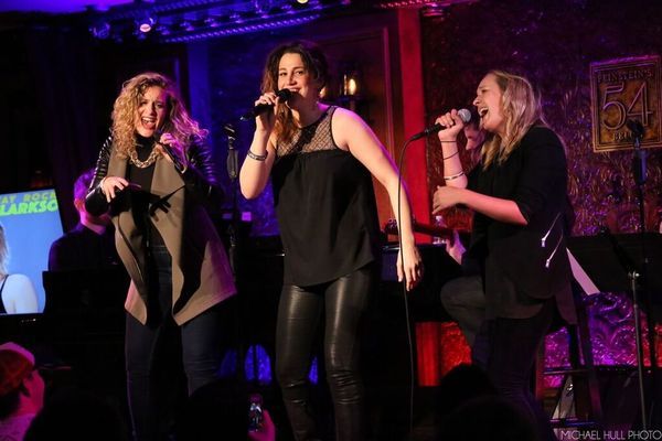Julia Mattison, Natalie Weiss, and Jessica Crouch singing ''Miss Independent'' Photo