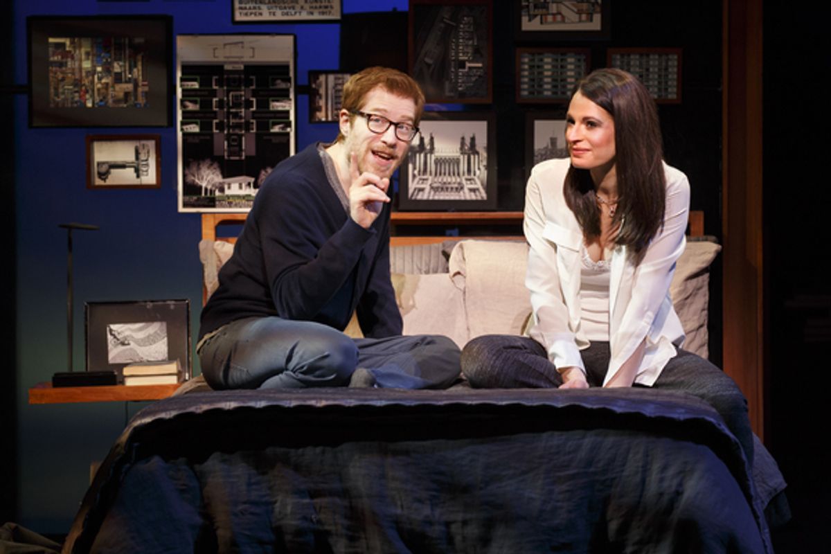 Anthony Rapp and Jackie Burns at 