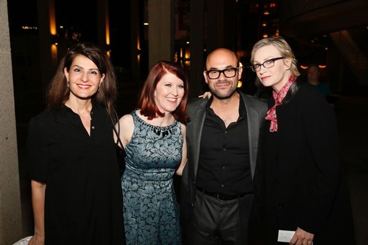 Nia Vardalos, Kate Flannery, Ian Gomez, Jane Lynch at 