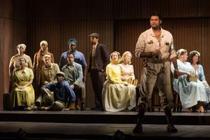 Sean Panikkar as The Leader and The Ensemble of LOST IN THE STARS Photo