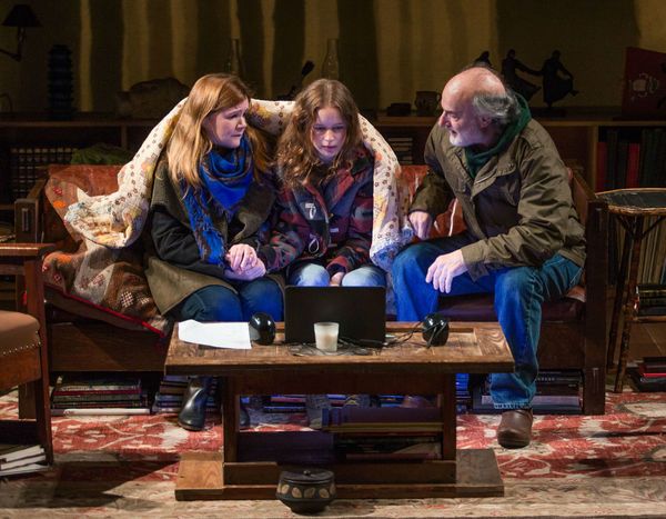 Mare Winningham, Naian Gonzalez Norvind and Peter Friedman Photo