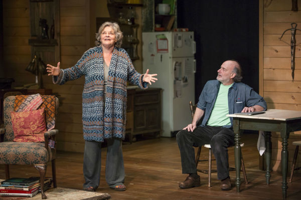 Joyce Van Patten and Peter Friedman at 