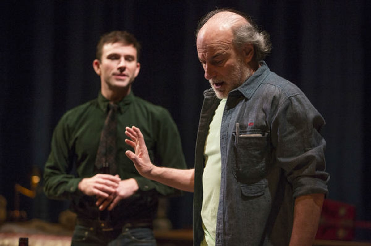 Robbie Collier Sublett  and Peter Friedman at 