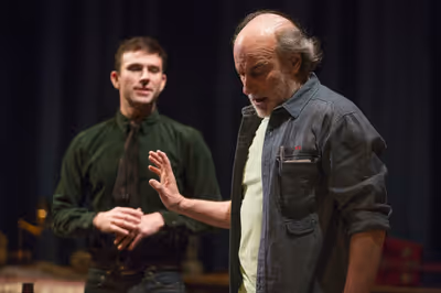 Robbie Collier Sublett  and Peter Friedman Photo