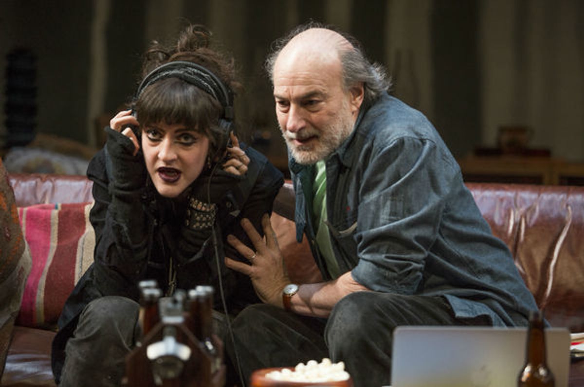 Keilly McQuail and Peter Friedman at 