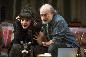 Keilly McQuail and Peter Friedman Photo