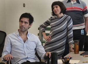 David Clayton Rogers and playwright Sheila Callaghan @ BroadwayWorld David Clayton Rogers and playwright Sheila Callaghan Photo