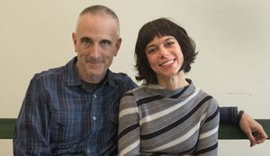 Neel Keller and playwright Sheila Callaghan @ BroadwayWorld Neel Keller and playwright Sheila Callaghan Photo