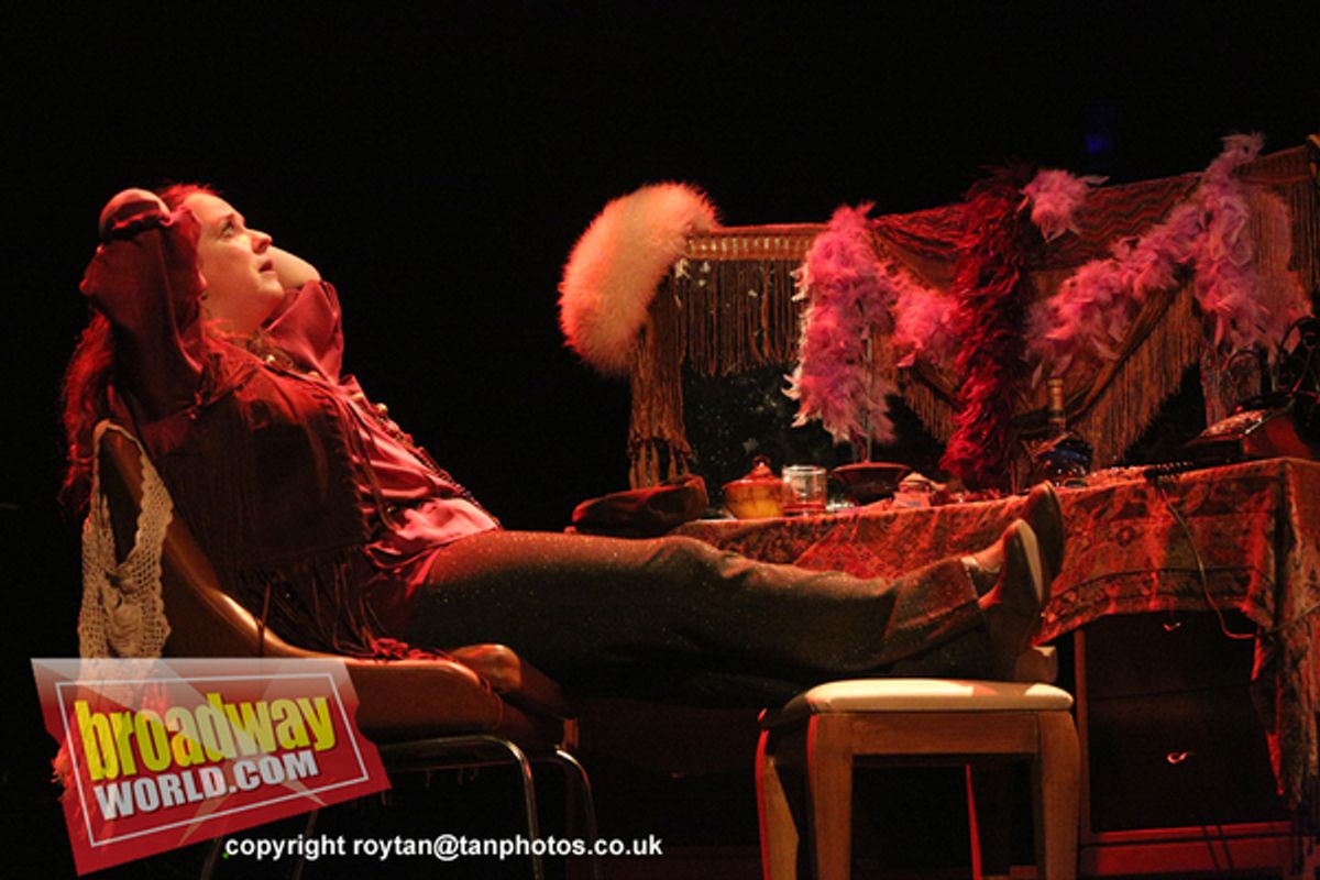 Angie Darcy as Janis Joplin at 