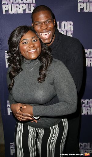 Danielle Brooks and Kyle Scatliffe  Photo