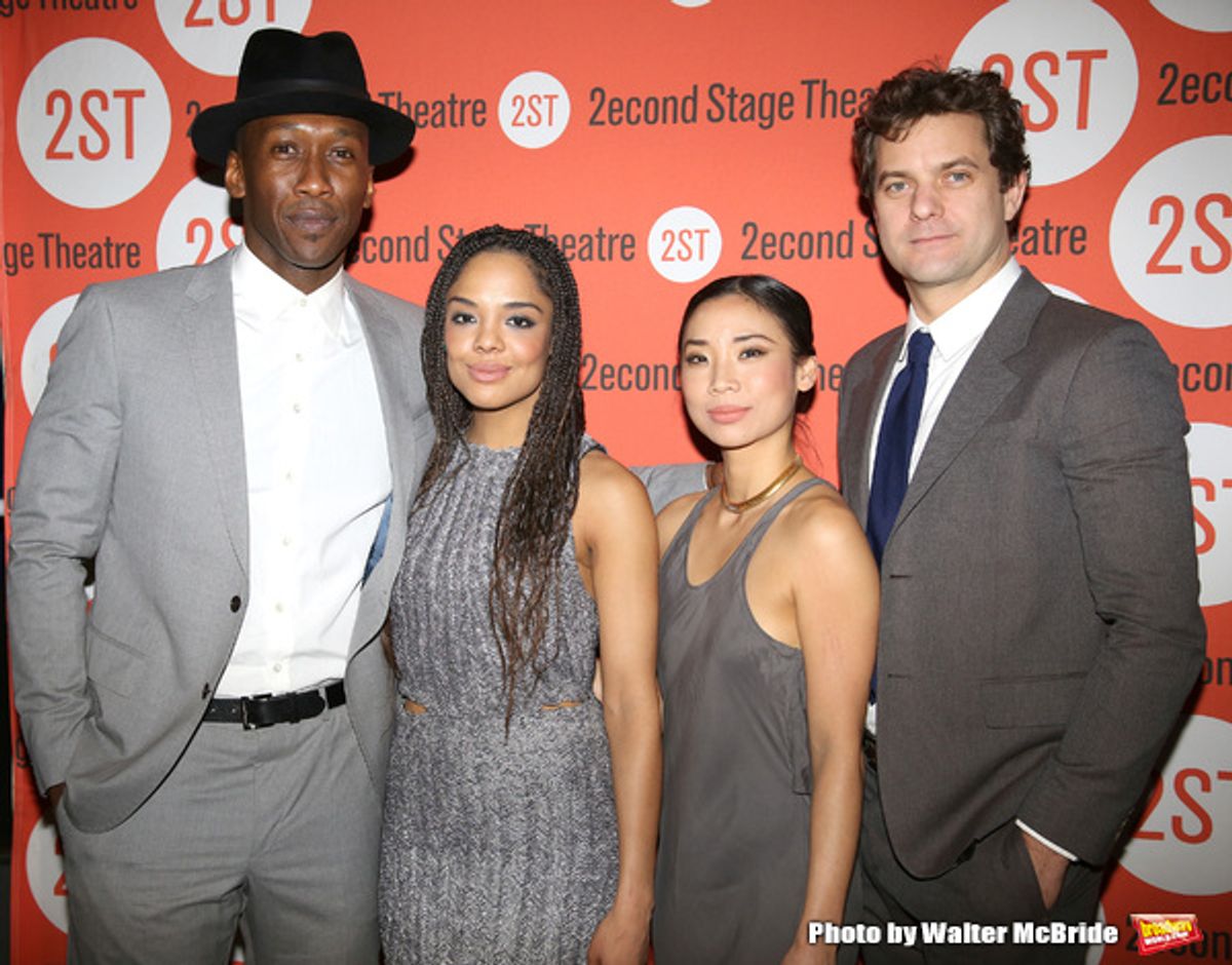 Mahershala Ali, Tessa Thompson, Anne Son and Joshua Jackson  at 