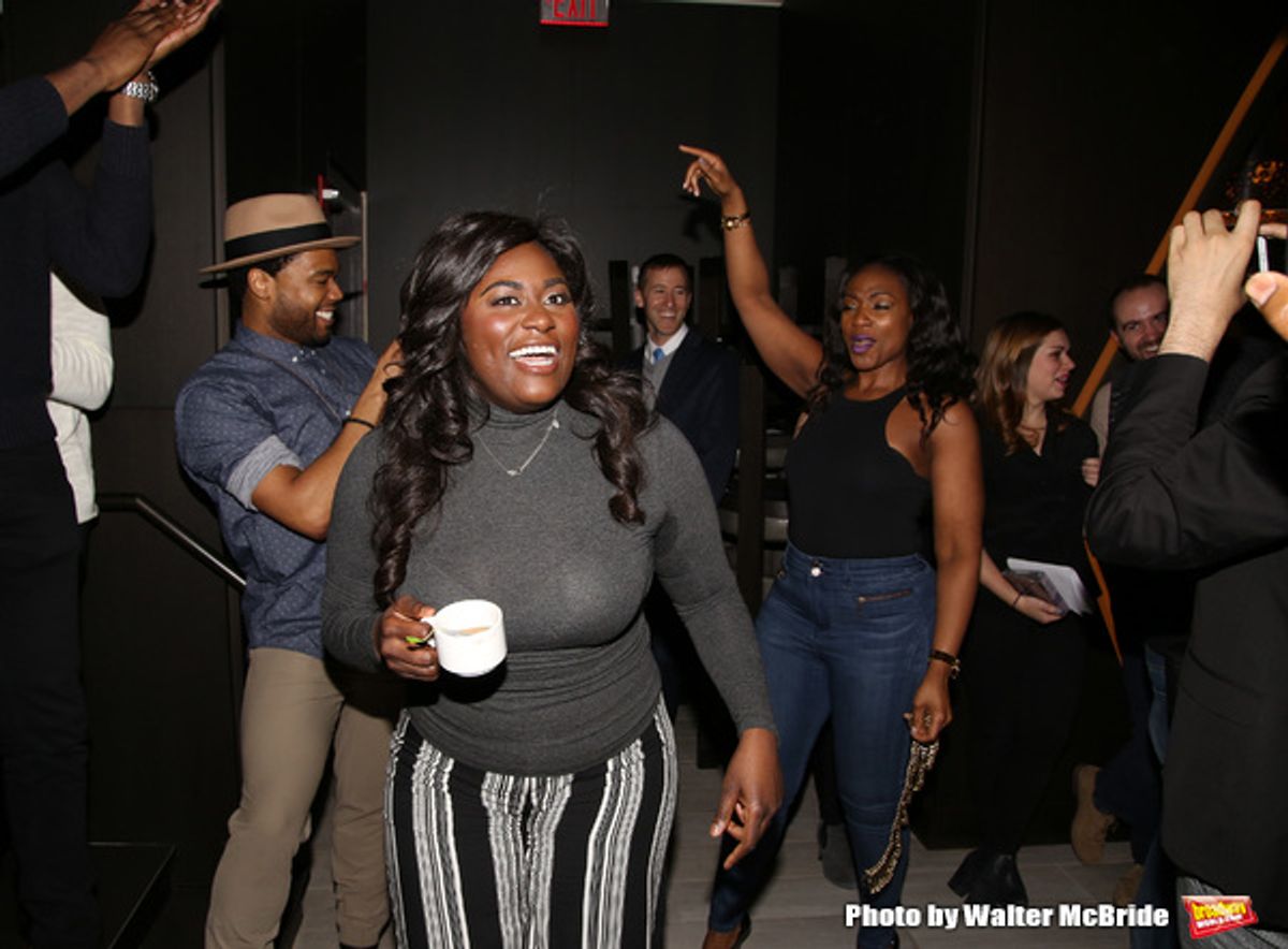 Danielle Brooks with cast  at 