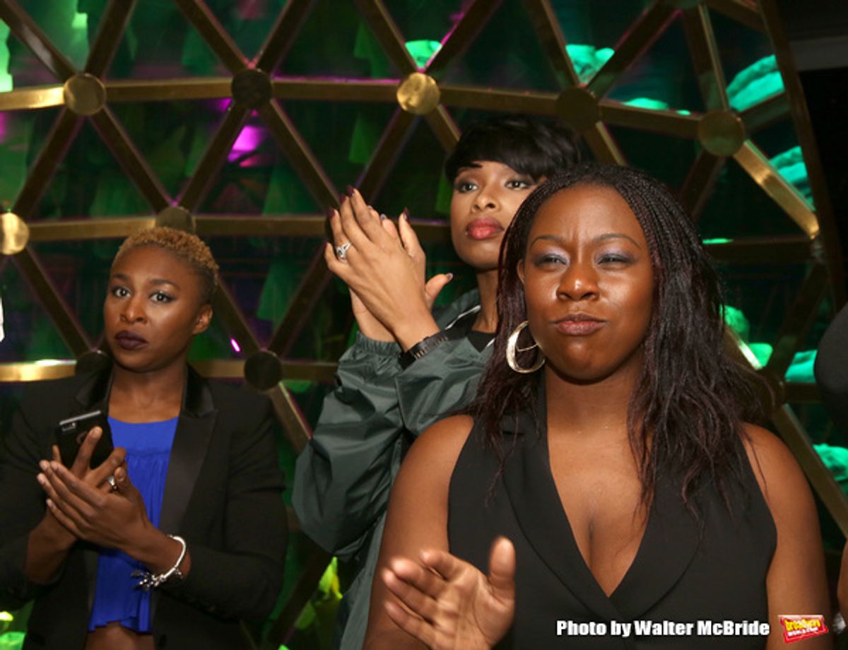 Cynthia Erivo, Jennifer Hudson and Bre Jackson  at 