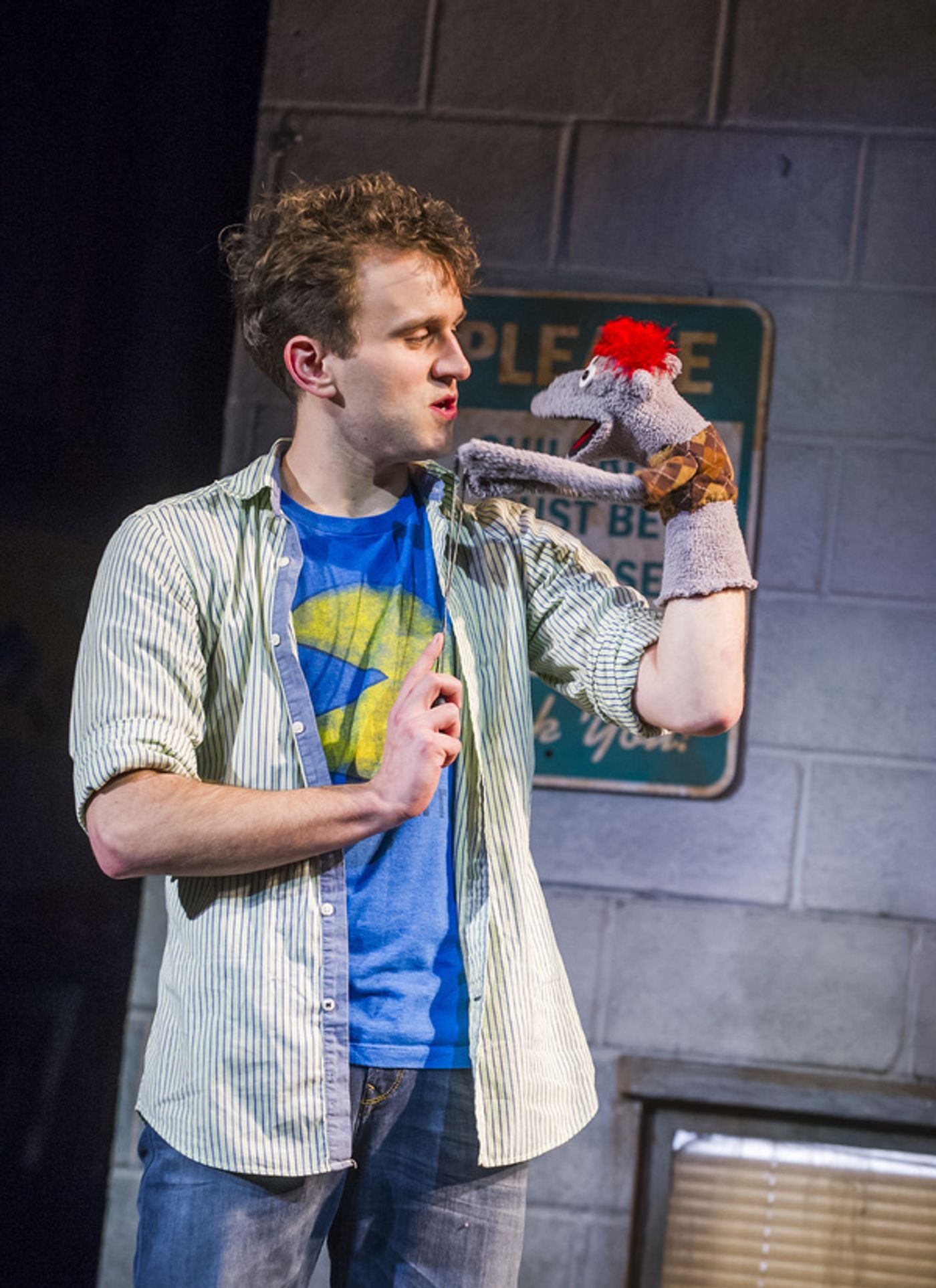 Photo Flash: First Look at Harry Melling, Janie Dee and More in West End's HAND TO GOD  Image