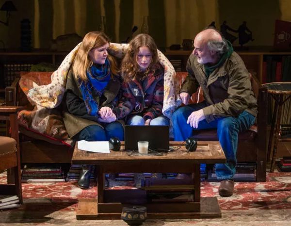 Mare Winningham, Naian Gonzalez Norvind and Peter Friedman. Photo Credit: Jeremy Dani Photo