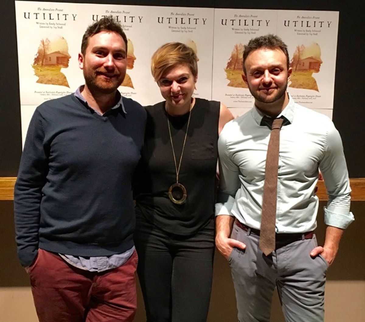 Jay Stull, Emily Schwend, James Kautz at 