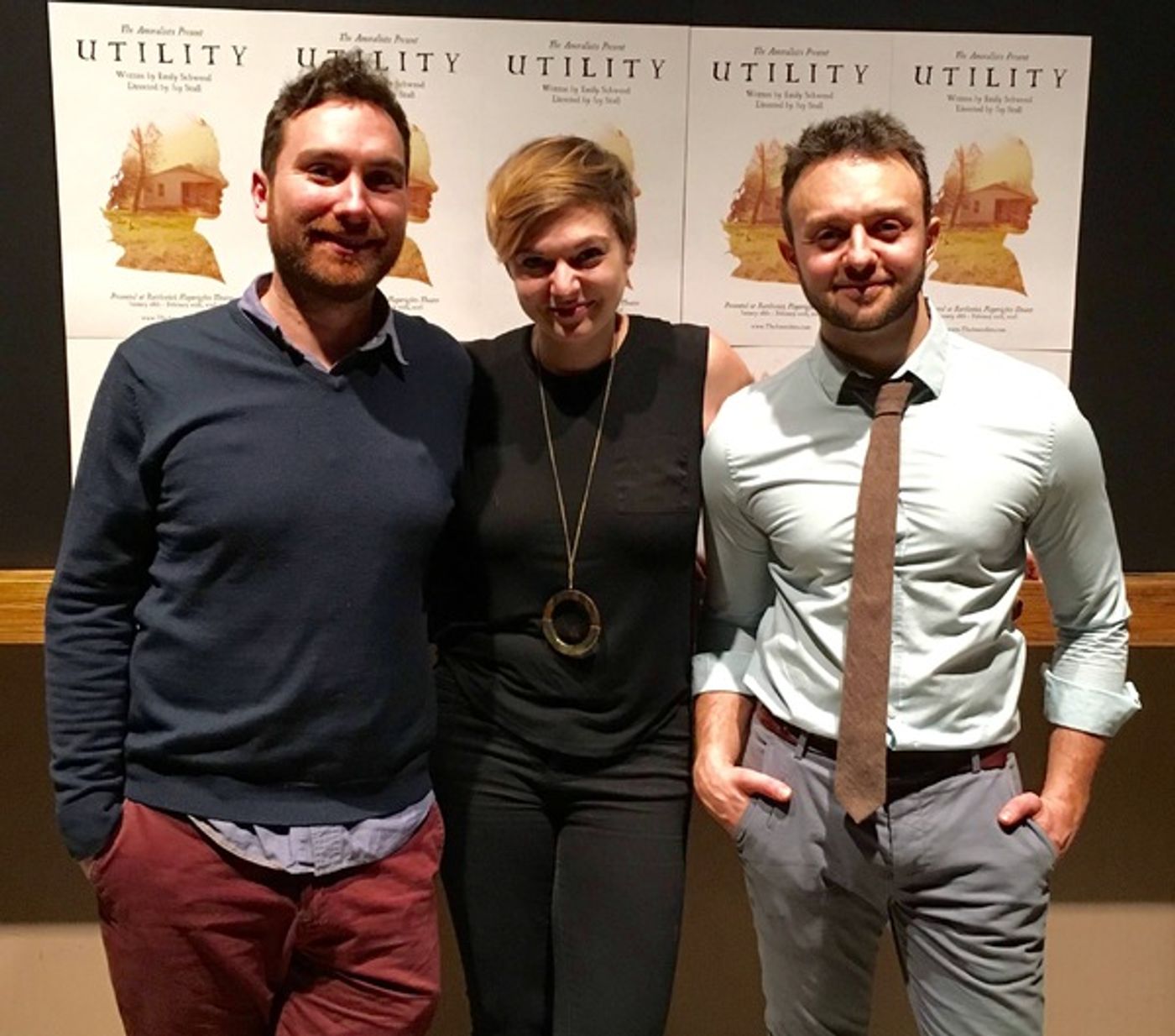 Photo Flash: The Amoralists' UTILITY Celebrates Opening at Rattlestick  Image