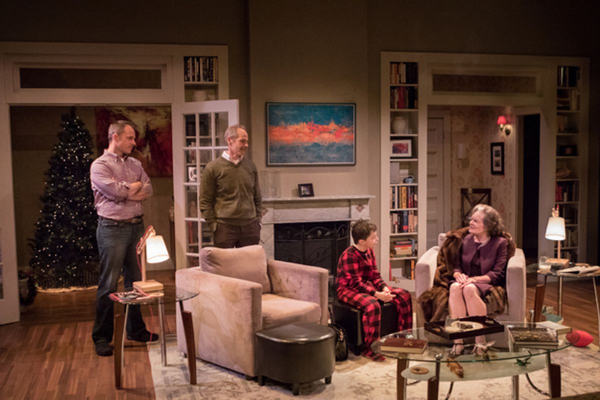 Ryan Tresser, Michael Mendelson, Holden Goyette, JoAnn Johnson at 