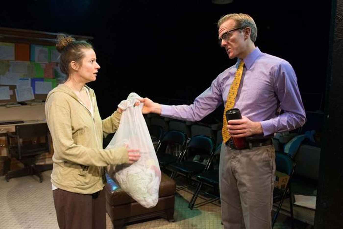 Photo Flash: First Look at Rolling Premiere of IN A WORD at Strawdog Theatre Company  Image