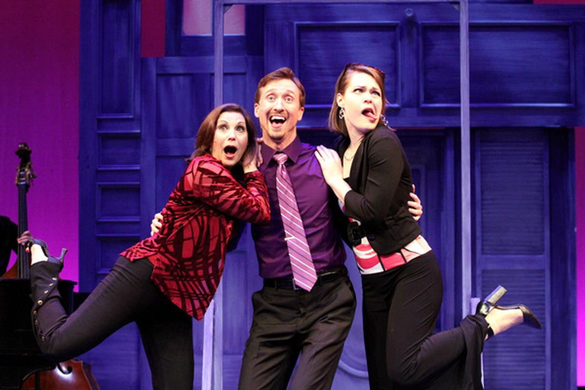 Valerie Perri, Adam von Almen, Katheryne Penny at 