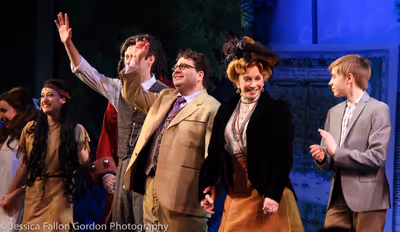 Sandy Duncan and the cast of Finding Neverland Photo