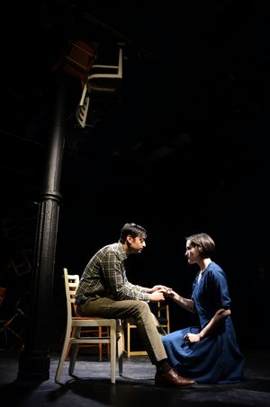 Kaiser Ahmed and Scottie Caldwell (photo credit: Lauren Nigri) @ BroadwayWorld Kaiser Ahmed and Scottie Caldwell (photo credit: Lauren Nigri) Photo