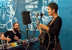 Shawan Rice, w/Mike Dempsey Photo