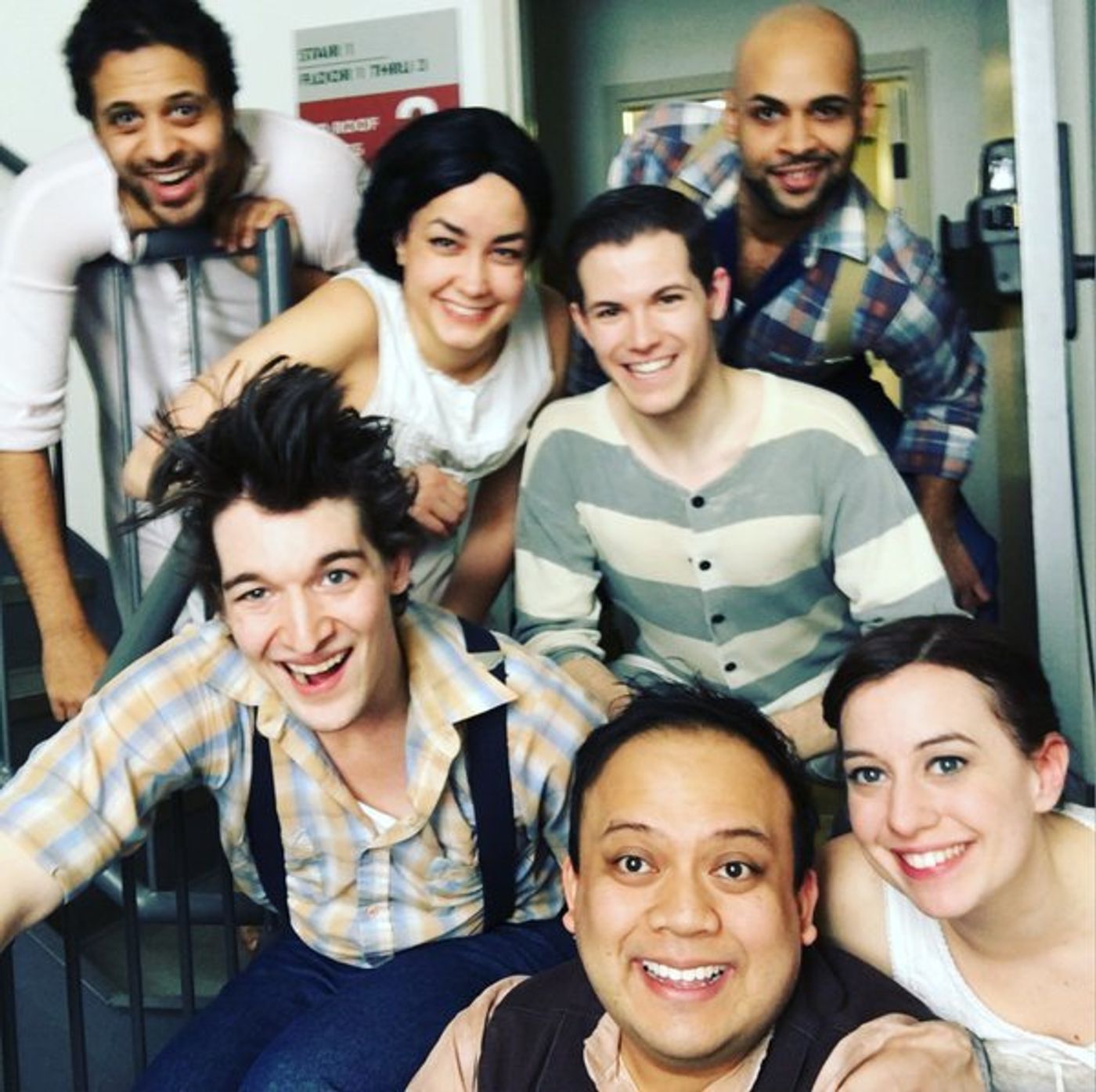 Photo Flash: Broadway Celebrates Love! Saturday Intermission Pics- Valentine's Day Edition  Image