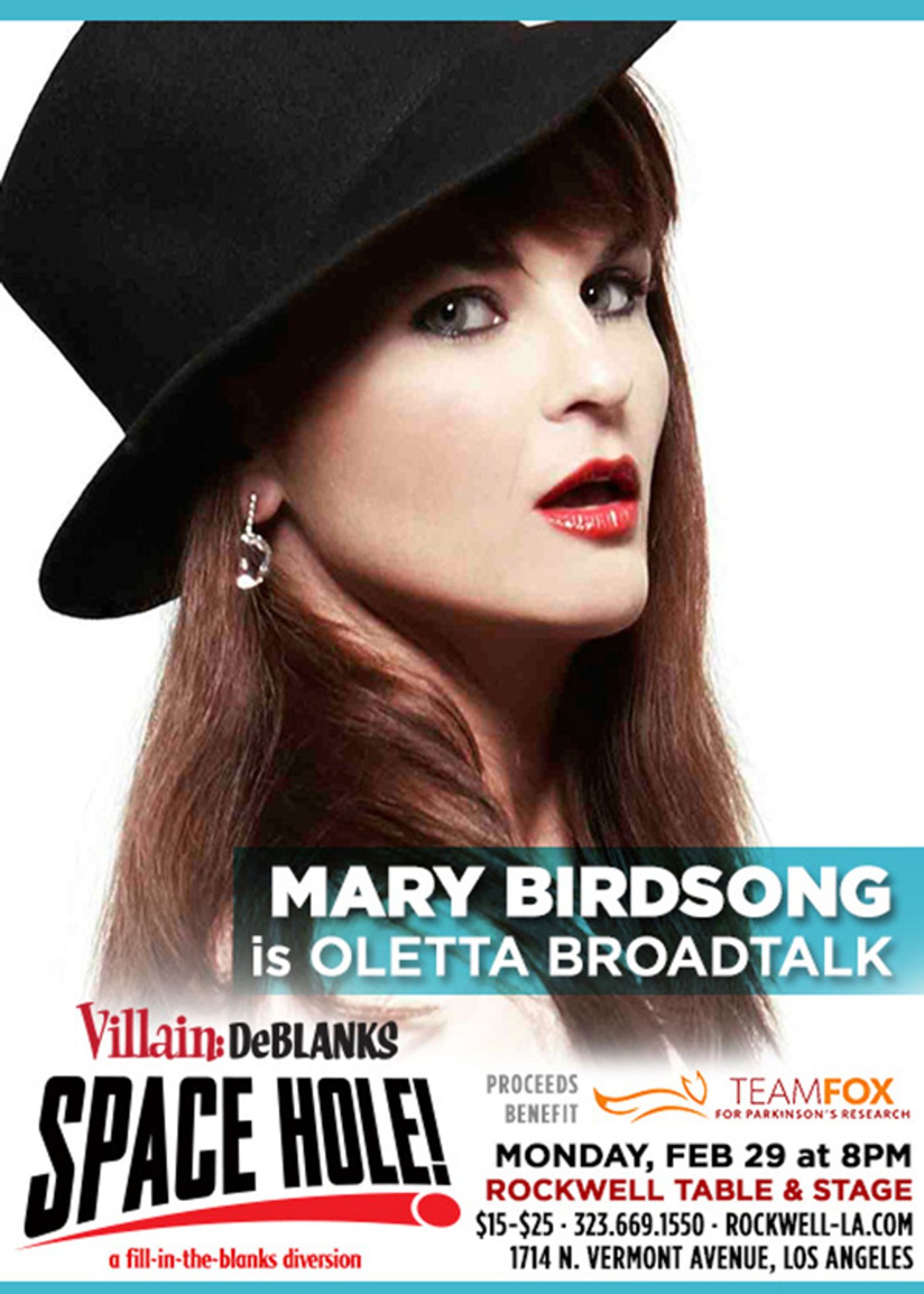 Photo Flash: Celebrate Leap Day with VILLAIN: DEBLANKS Photo Flash: Celebrate Leap Day with VILLAIN: DEBLANKS Image