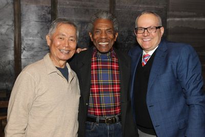 George Takei, Andre De Shields, Brad Takei Photo