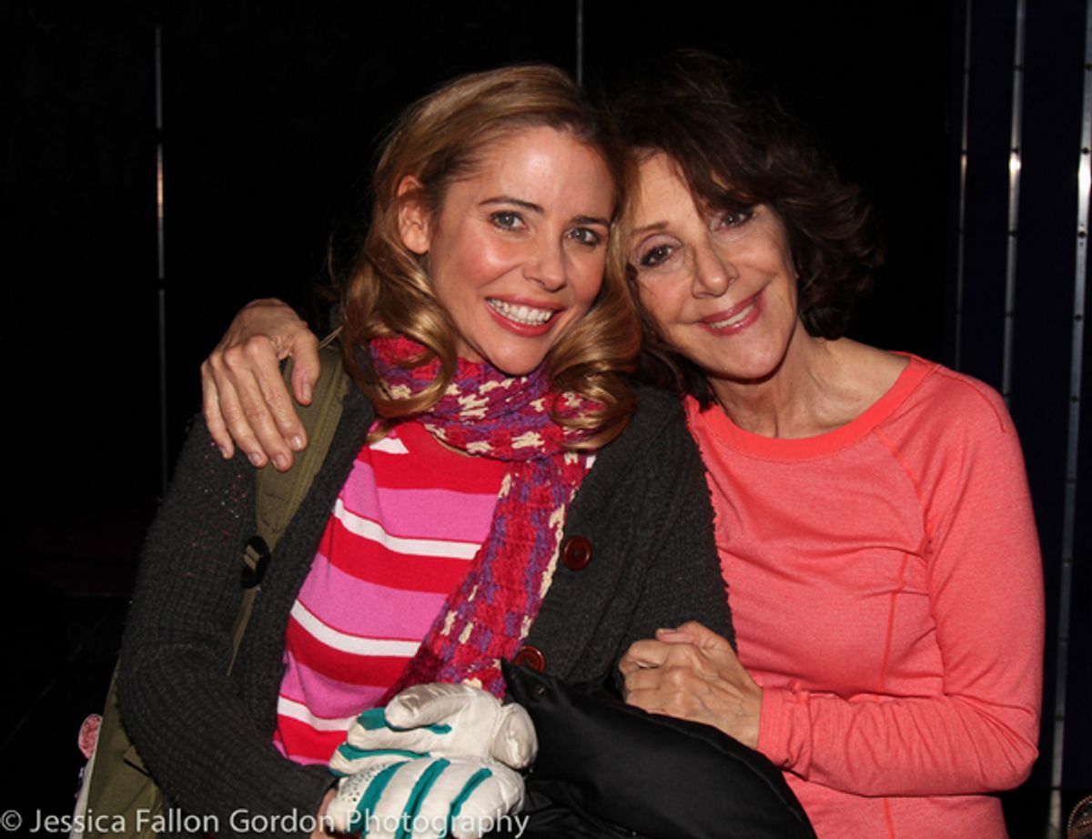 Kerry Butler and Andrea Martin at 