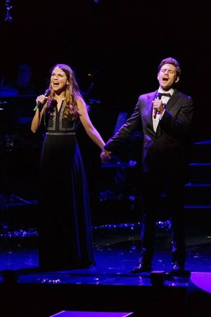 Sutton Foster, Aaron Tveit @ BroadwayWorld Sutton Foster, Aaron Tveit Photo