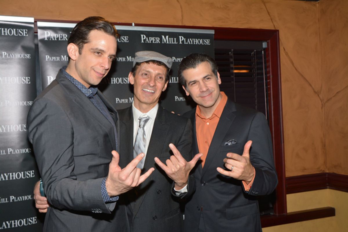 Nick Cordero, Ted Brunetti and Joey Sorge at 