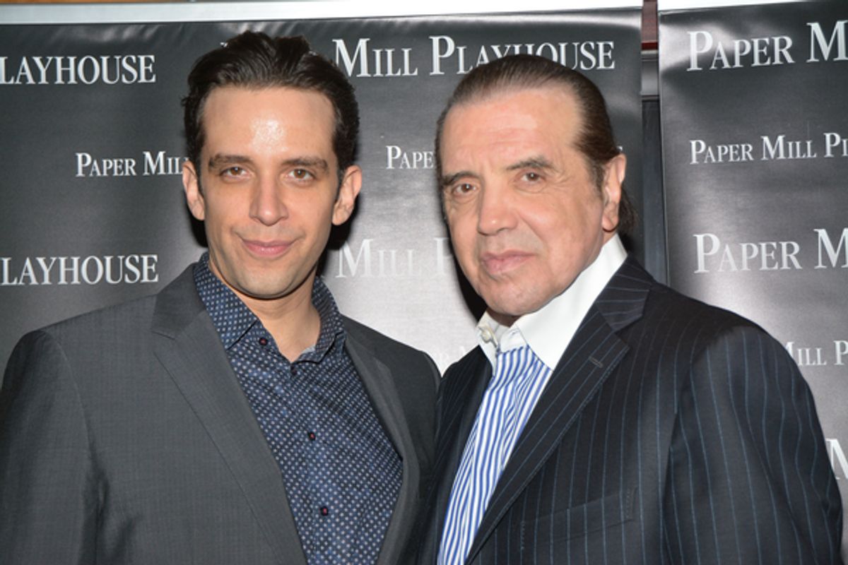 Nick Cordero and Chazz Palminteri at 