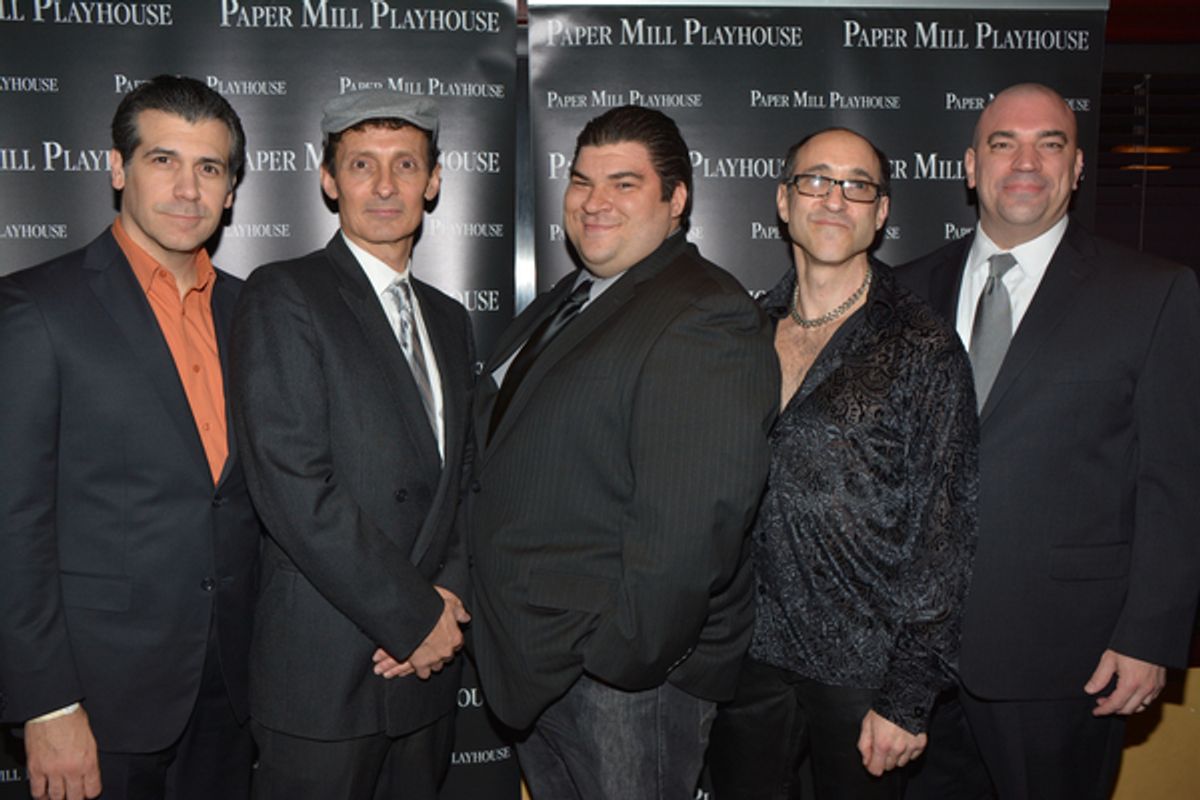 Joey Sorge, Ted Brunetti, Michael Barra, Jonathan Brody and Paul Salvatoriello at 