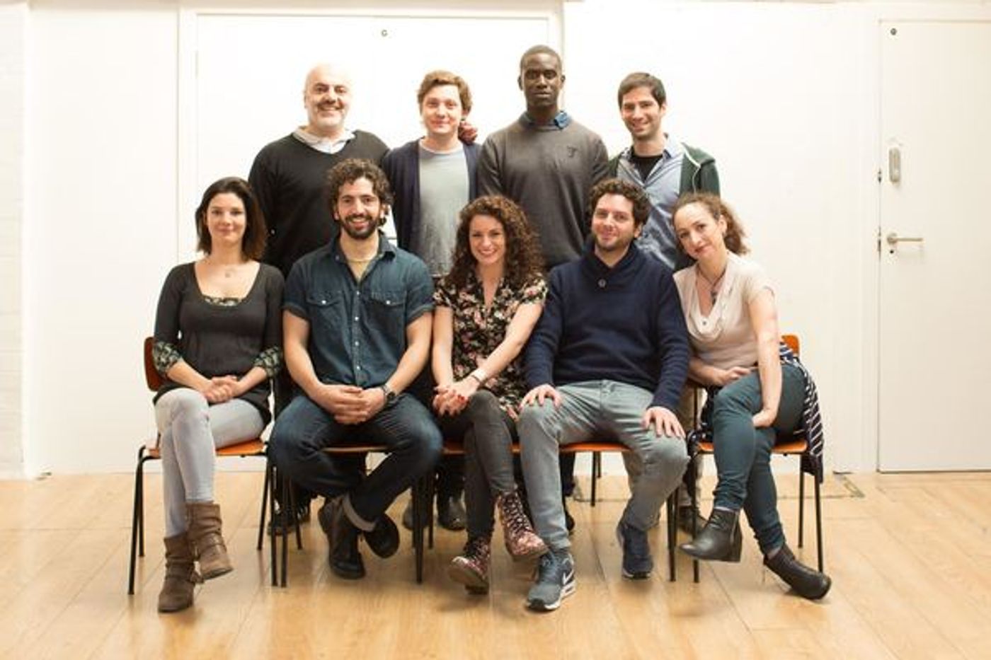 Photo Flash: In Rehearsal for NOTMOSES at Arts Theatre; Full Company Announced!  Image