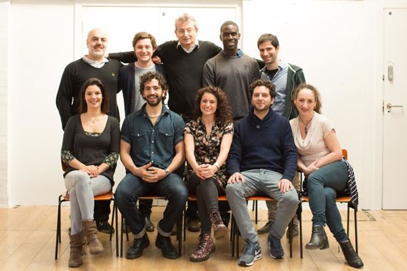 Photo Flash: In Rehearsal for NOTMOSES at Arts Theatre; Full Company Announced!  Image