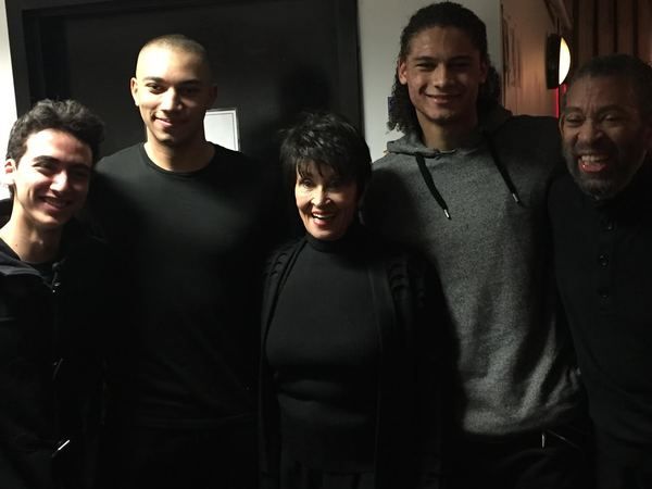 Dario Natarelli, John Manzari, Chita Rivera, Leo Manazari and Maurice Hines Photo