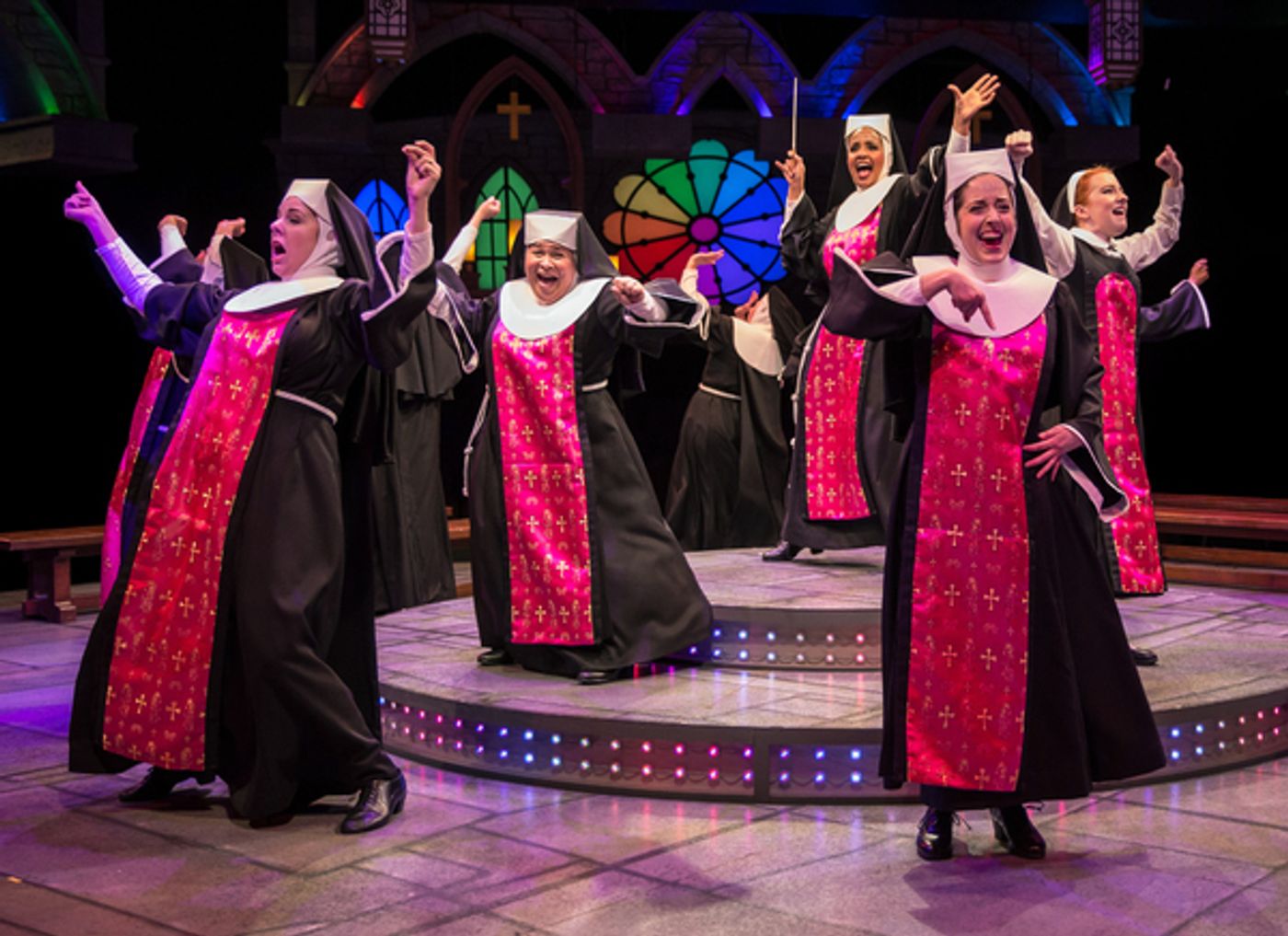 Photo Flash: First Look at Stephanie Umoh and More in SISTER ACT at The Marriott Theatre  Image