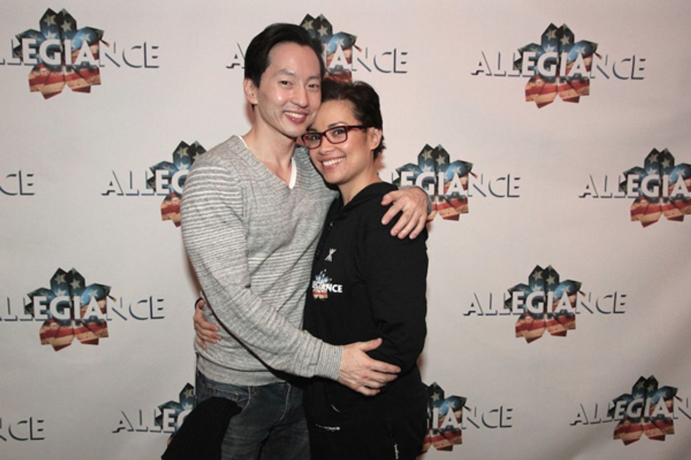 Photo Flash: George Takei, Lea Salonga, Telly Leung and More Celebrate at ALLEGIANCE Closing Night Party  Image