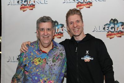 Producers Elliott Masie and Lorenzo Thione. Photo