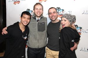 Telly Leung, Chris Rogers, James Babcock and Katie Rose Clarke Photo