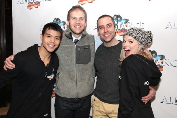 Telly Leung, Chris Rogers, James Babcock and Katie Rose Clarke Photo