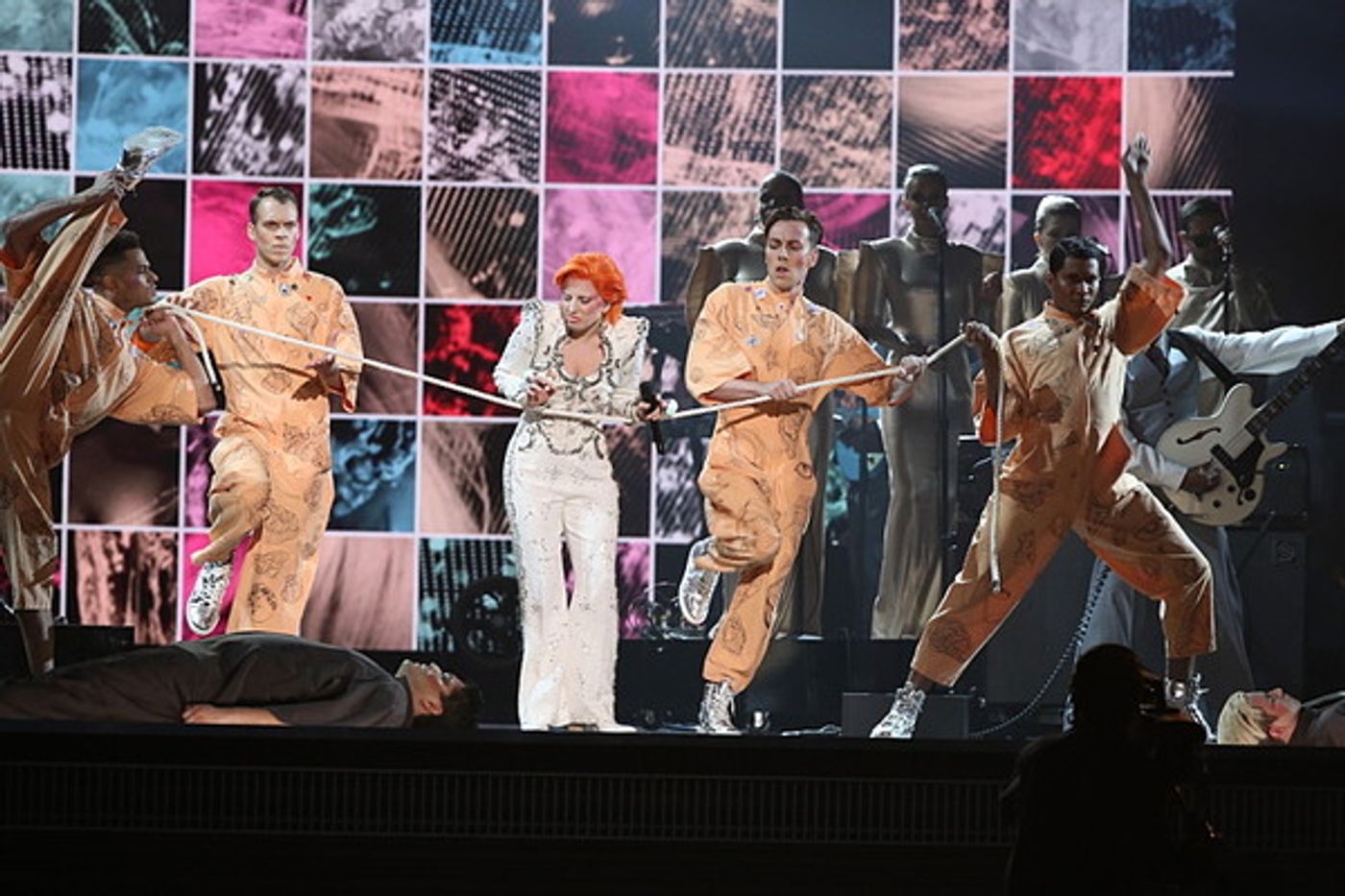 Photo Flash: Lady Gaga, Justin Bieber & More Among Highlights of 58th ANNUAL GRAMMY AWARDS  Image