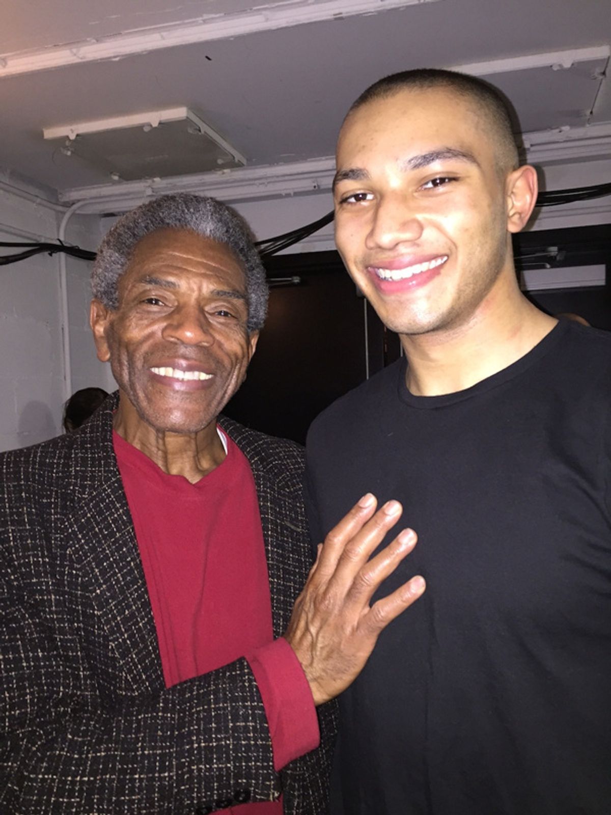 Andre De Shields, John Manzari at 