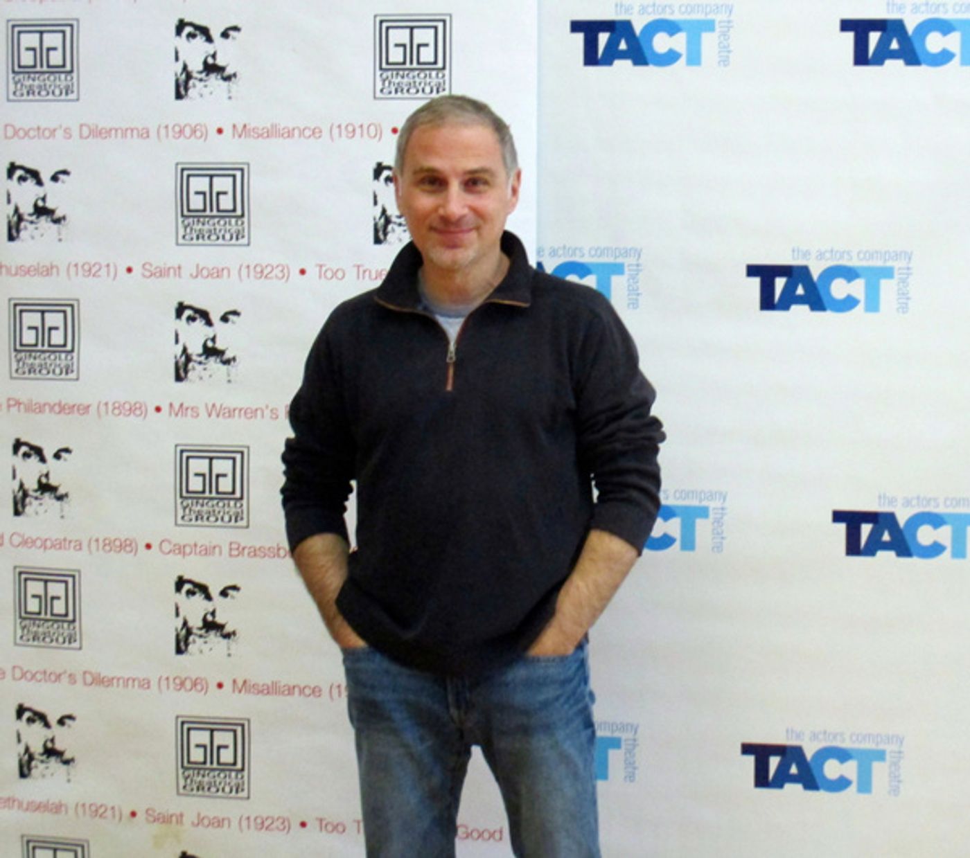 Photo Flash: In Rehearsal with the Cast of TACT/GTG's WIDOWERS' HOUSES  Image