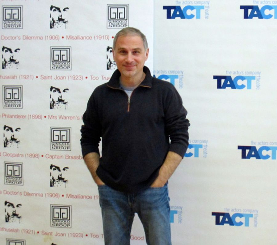 Photo Flash: In Rehearsal with the Cast of TACT/GTG's WIDOWERS' HOUSES Image