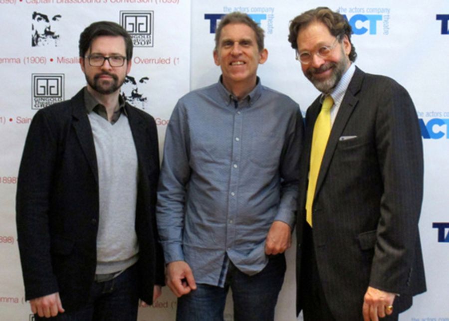 Photo Flash: In Rehearsal with the Cast of TACT/GTG's WIDOWERS' HOUSES Image
