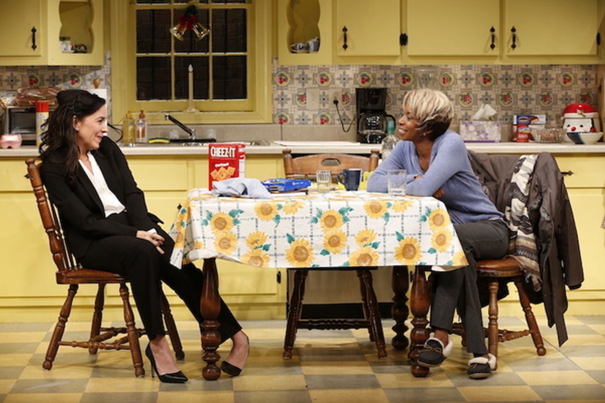 Finnerty Steeves, Sharon Washington at 