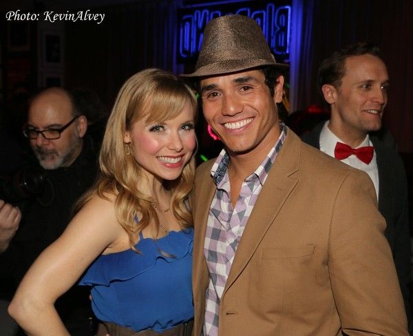 Marissa McGowan and Adam Jacobs Photo